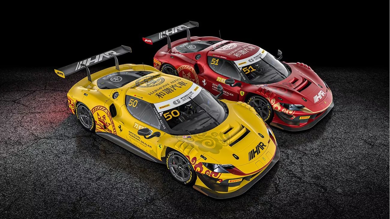 Три 296 GT3  для Кубка мира FIA GT в Макау