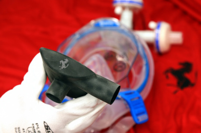 Ferrari производит клапаны для респираторов для борьбы с COVID-19