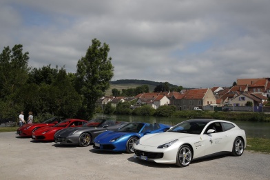 Ралли Ferrari в Шампань