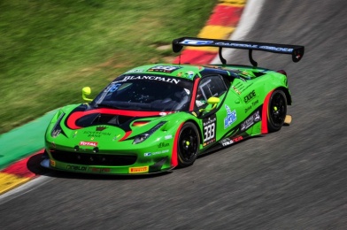 Blancpain Sprint Series - Rinaldi Racing на подиуме