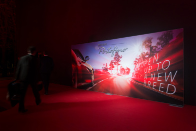 Премьера Ferrari Portofino в Париже