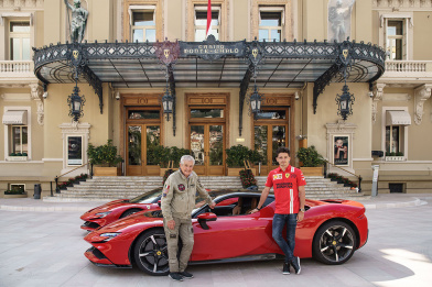 Суперкар Ferrari в ремейке культового фильма