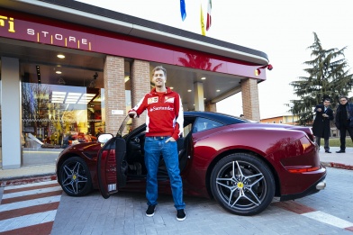 Себастьян Феттель и Ferrari