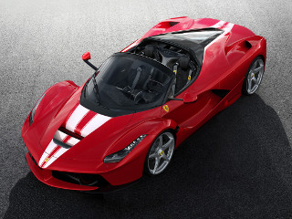 Уникальный экземпляр LaFerrari Aperta