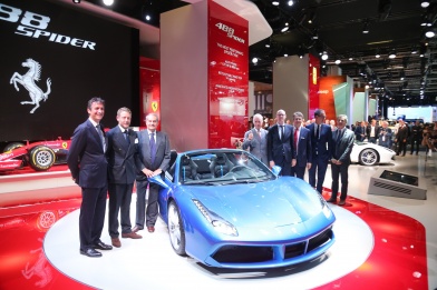 Ferrari 488 Spider во Франкфурте